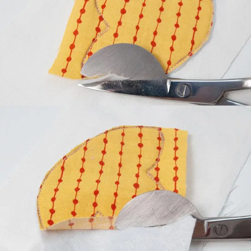 덕빌 가위, 이중 구부러진 곡선 오프셋 핸들 가위, 덕빌 가장자리 모양 패들, 예술 원단 인체 공학적으로 설계