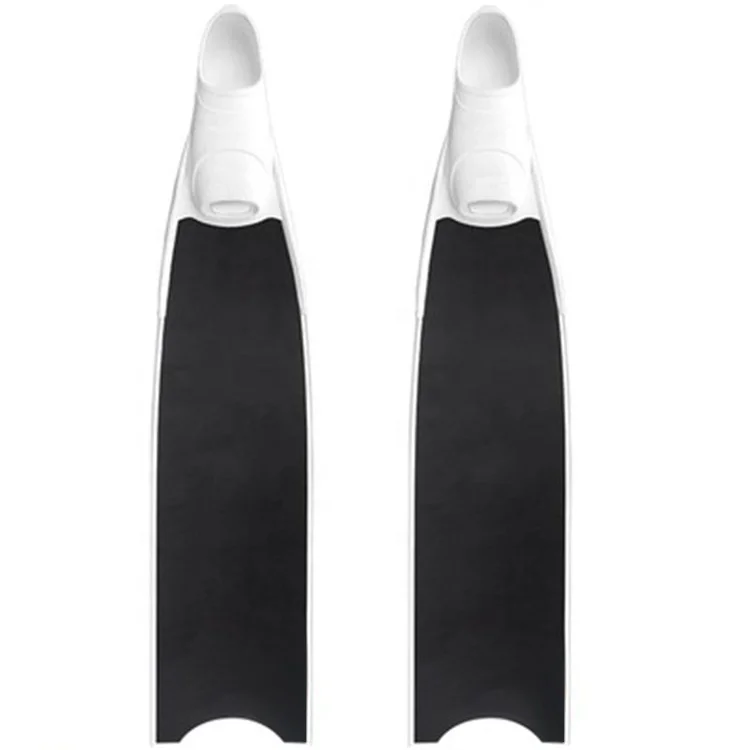 Carbon Fiber Foot Pocket Free Diving with Long Carbon Blades Fins