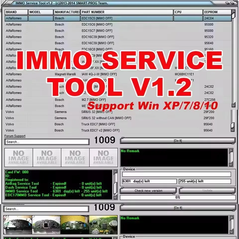 Immagine 6: Pacchetto Software di Riparazione Auto 4 in 1 ECU WinOLS 4,7 XDecoder 10,3 Dai 1,0.28 IMMO SERVICE V1.2