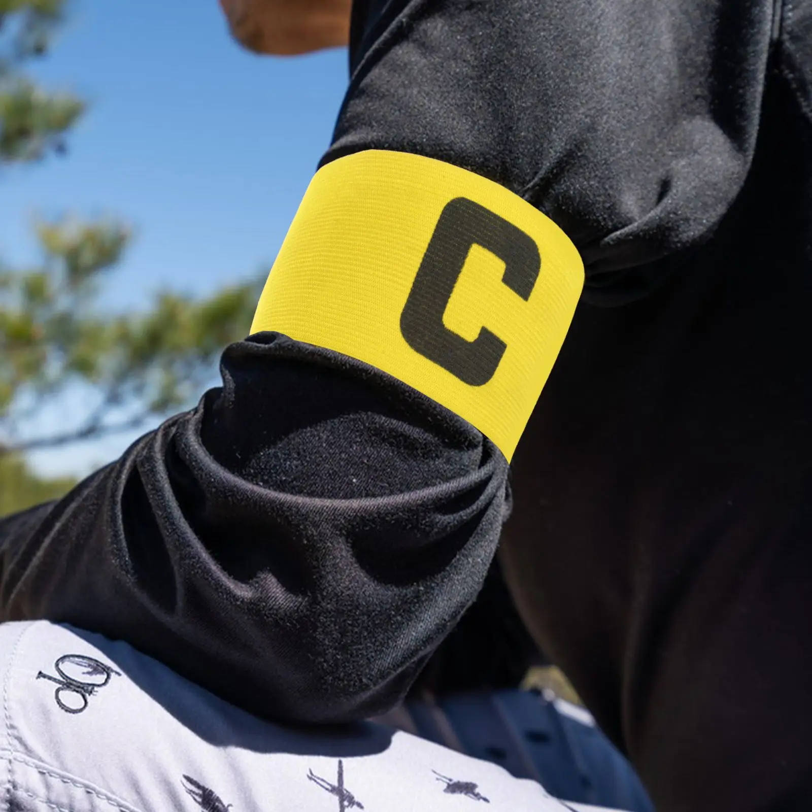 キャプテンアームバンド サッカーチームバンド メジャーフットボールアームバンド ナイロンリーダーサイン 6個