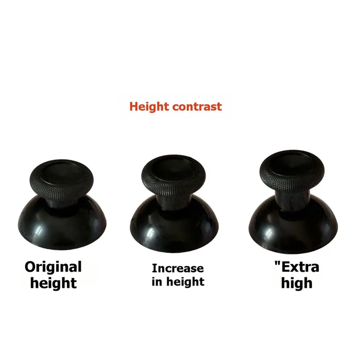 Happy New-  Replace Thumbsticks Cap for Ally X Ally‌/X Game Console 3D Analog Joystick Cap for Ally X B