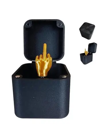 Prank Middle Finger Gifts Interesting Prank Gift Middle Finger In Box Box Funny Creative Gifts Office Desk Decoration Home Decoration Gifts For Guests