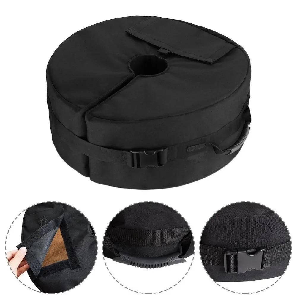 Sun Umbrella Base Outdoor Portable, Tent Fixed Sandbag, Circular Three-dimensional Sandbag