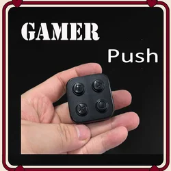 Fingertip Gyro Metal Material Adult EDC gamer slider Hand-Cranked Gyro Seiko Metal Child Student Boy Decompression Toy