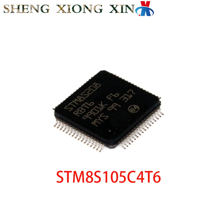 1pcs 100% NEW STM8S208RBT6 LQFP-48 Microcontroller Unit STM8S208 8S208RBT6 Integrated Circuit