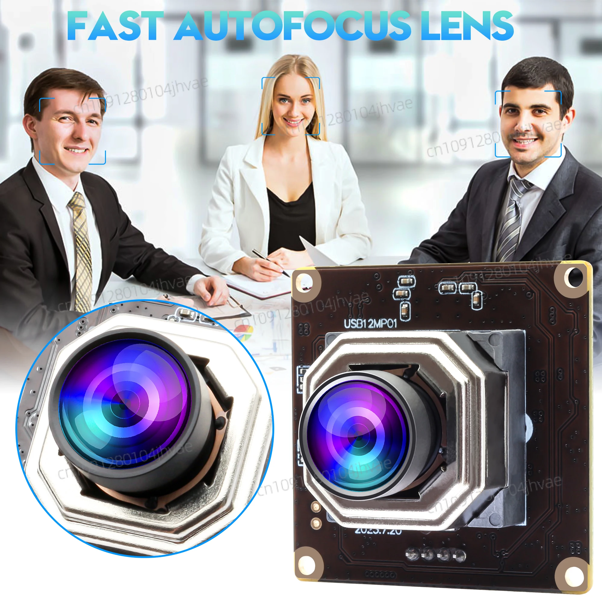 ELP 12MP التركيز التلقائي كاميرا ويب الكمبيوتر عالية السرعة 3840x3040P 20fps 2160P 30fps 1080P 120fps AF Mini UVC كاميرا بـ USB لرؤية الماكينة #2