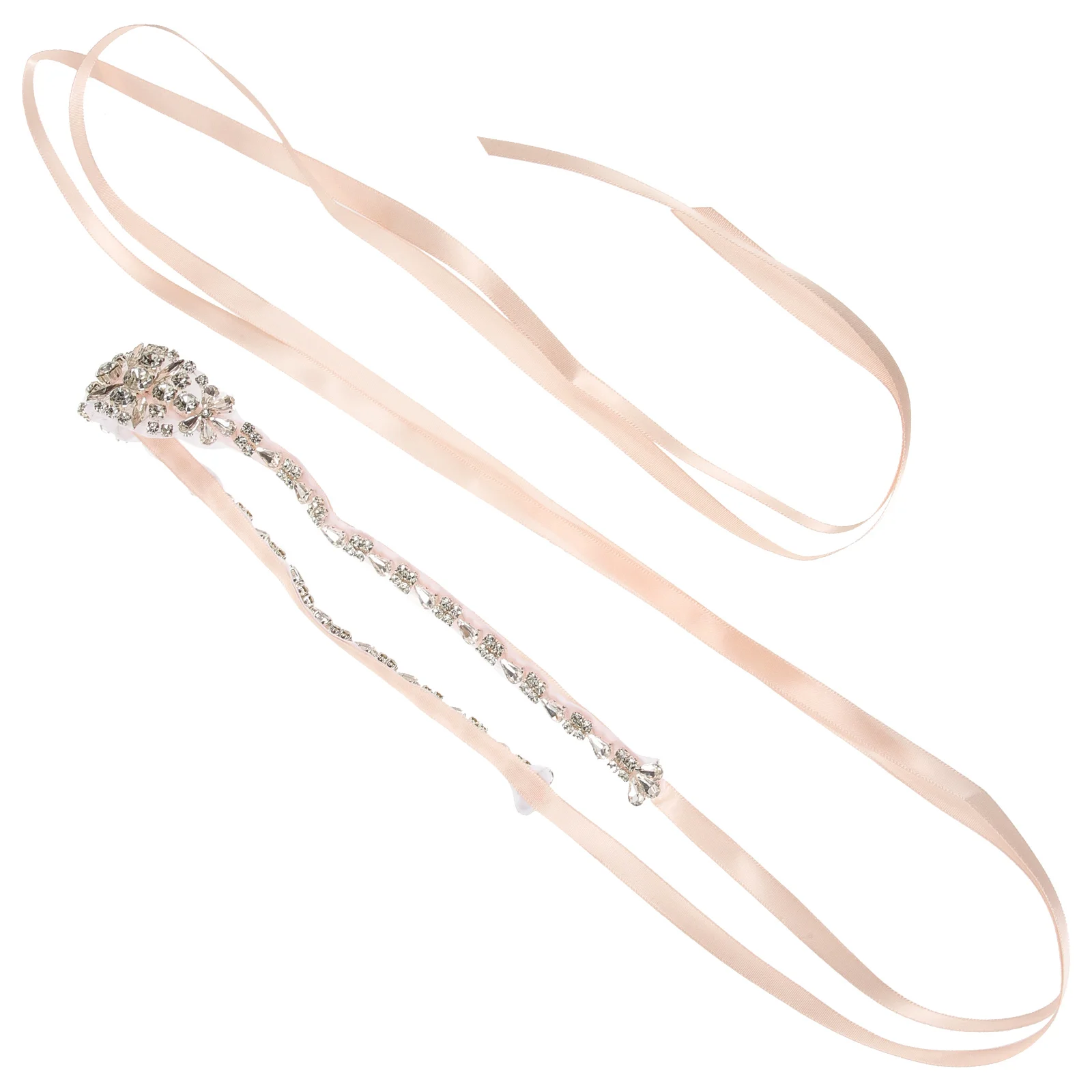 

Rhinestone Bridal Golden Decor Elegant Wedding Wedding Dress Belts With Rhinestones Dress Accessory Kurdish Sash Formal Occasion