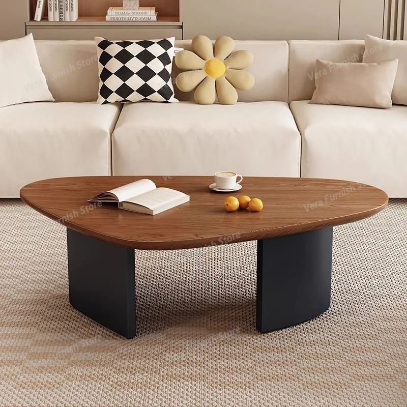 

Mid-style Solid Wood Coffee Table Modern Simple Luxury Coffee Table Small Apartment Living Room Furniture Tafel Van De Thee YSCJ
