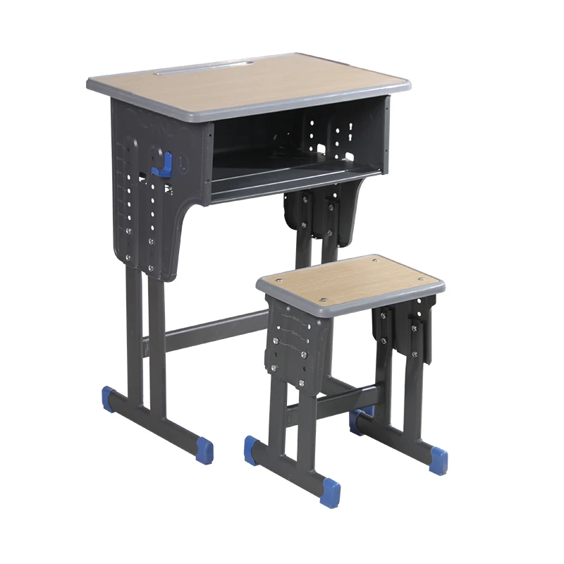 

Hot Sales School Furniture Classroom Comfortable Cheap Desk and Chair Wood Style for Student Cherry Customized Modern