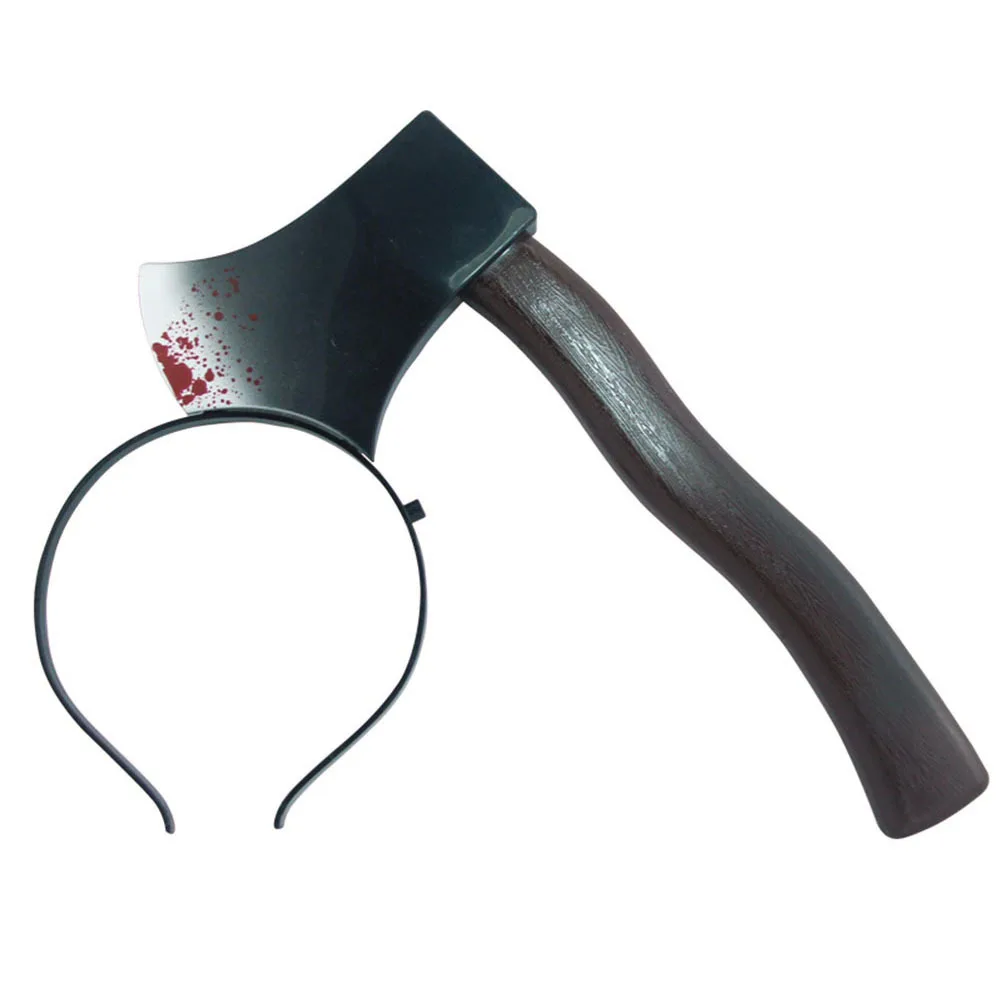 2pcs Through Head Prop Lightweight Halloween Costume Accessory For Party Trick Fun Scary Decoration Creepy Wearable Gag Gift One