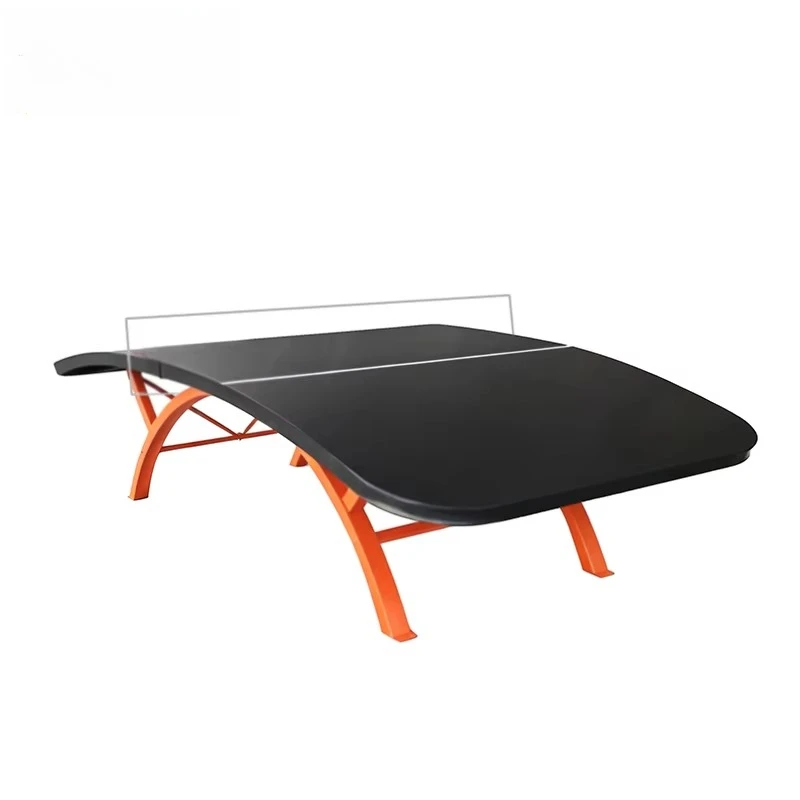 Foldable Curved Football Table Tennis Table Soccer Training Equipment OEM Custom Logo for Clubs