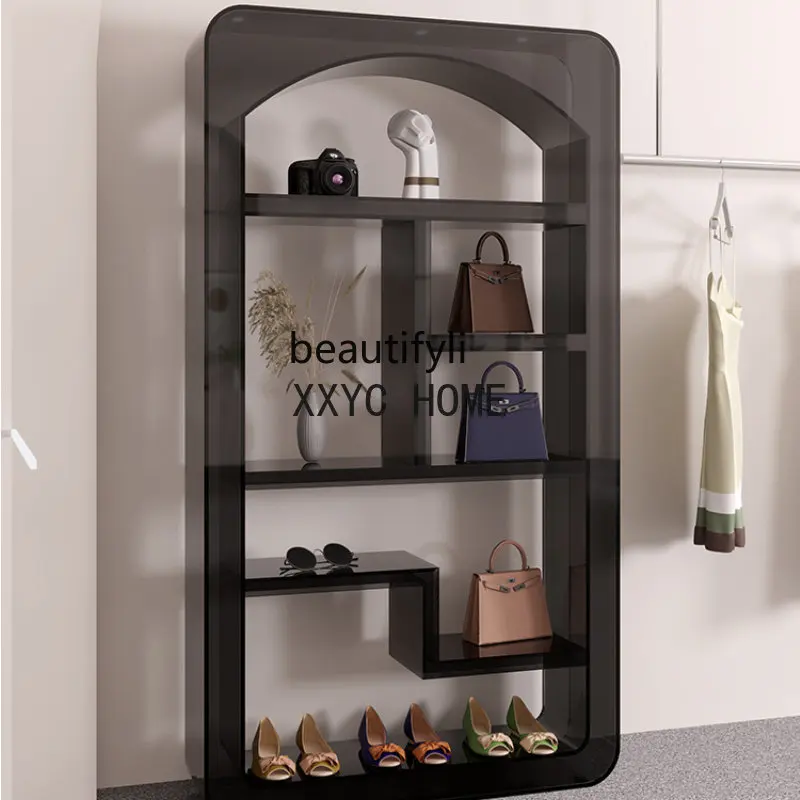 Acrylic Clothing Store Shoe Bag Display Rack Shoe Store Multi-Layer Shelf Storage Rack Multi-Functional Storage Rack