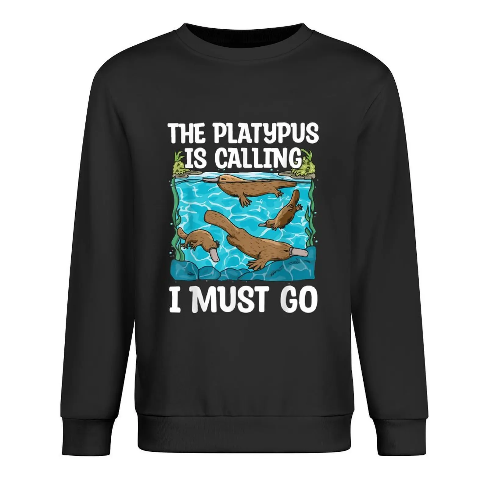 

Cute Platypus Monotreme Design for a Platypus Nerd Pullover autumn new products men's clothing graphic t shirts men sweatshirts