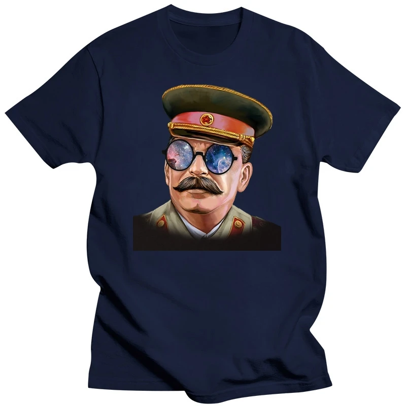 2019 Hot Sale 100% cotton T-Shirt Joseph Stalin Autocratic Leader of Soviet Russia Tee shirt