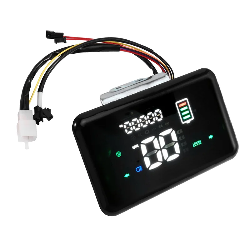

ABUO-Colour Digital LCD Speedometer 48V-72V Battery Support For Electric Scooter Bicycle E-Bike