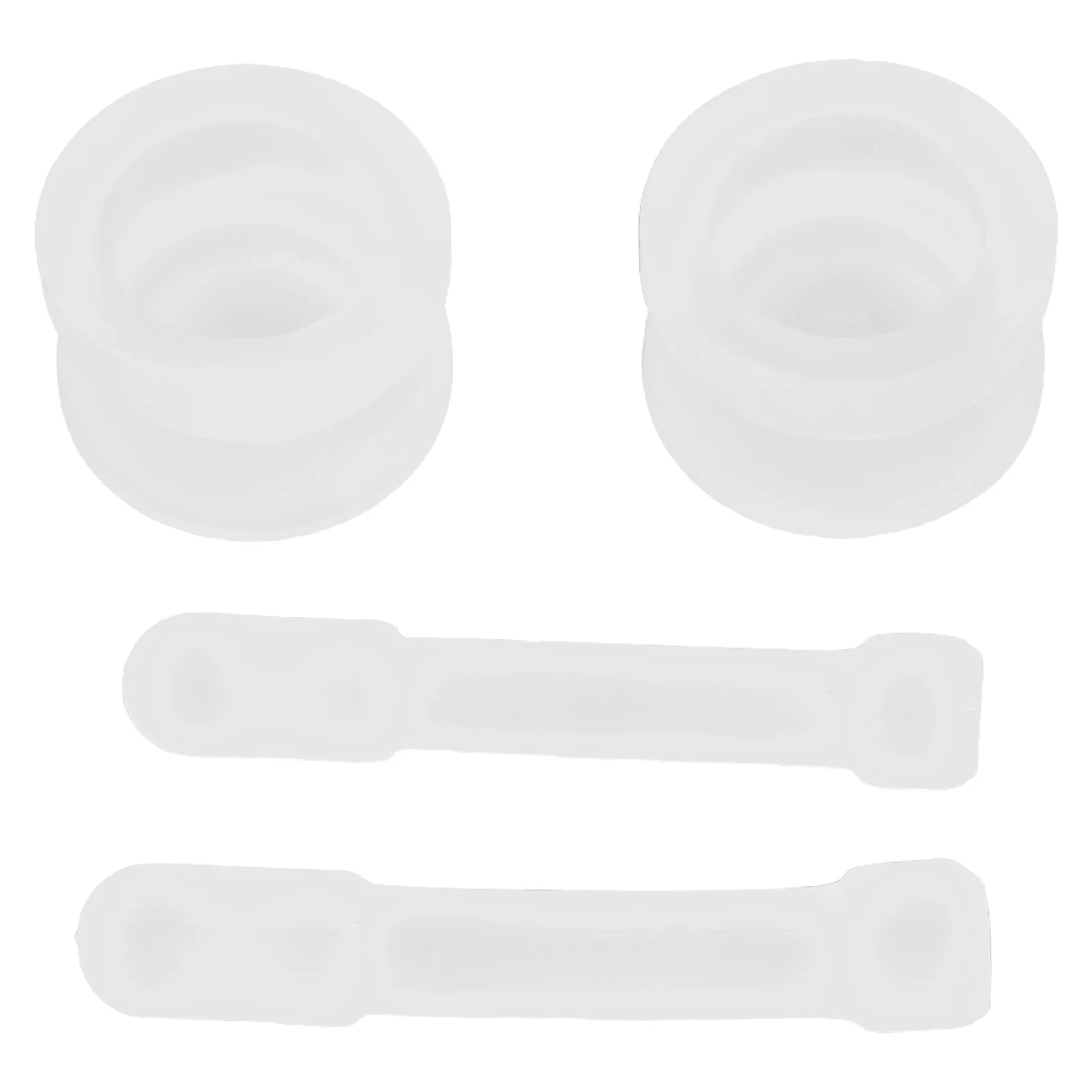 

2Sets Clear Glass Mortar and Pestle Small Grinder Bowl Pharmacy Medicine Grinding Garlic Crusher Spice Mixing Tool