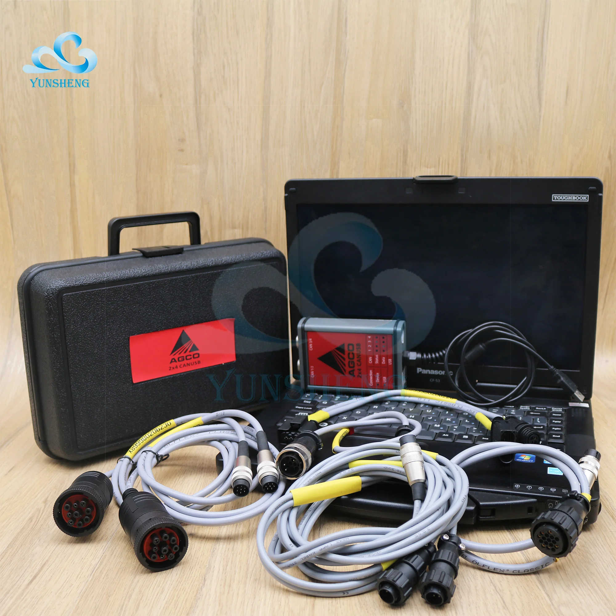 For AGCO CANUSB DIAGNOSTIC tool OEM AGCO EDT agricultural machinery FENDT tractors Heavy Duty AGCO DIAGNOSTIC kit 930203400