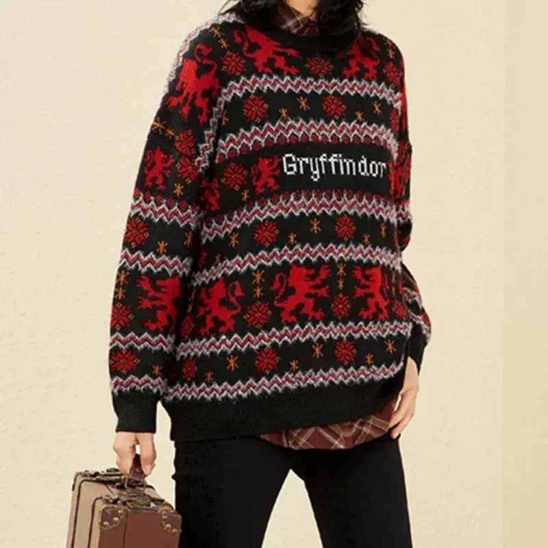 2024 Nieuwe Dames Trui Jumper Gebreid Temperament Commuter Losse Gestreepte Ingerichte Trui Pull Dames Trui Voor Dames Top