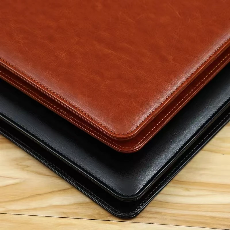 มัลติฟังก์ชั่น A4 โฟลเดอร์การประชุมธุรกิจเครื่องเขียนโฟลเดอร์หนังสัญญาแฟ้มโฟลเดอร์ Bill Organizer ผู้ถือเอกสาร