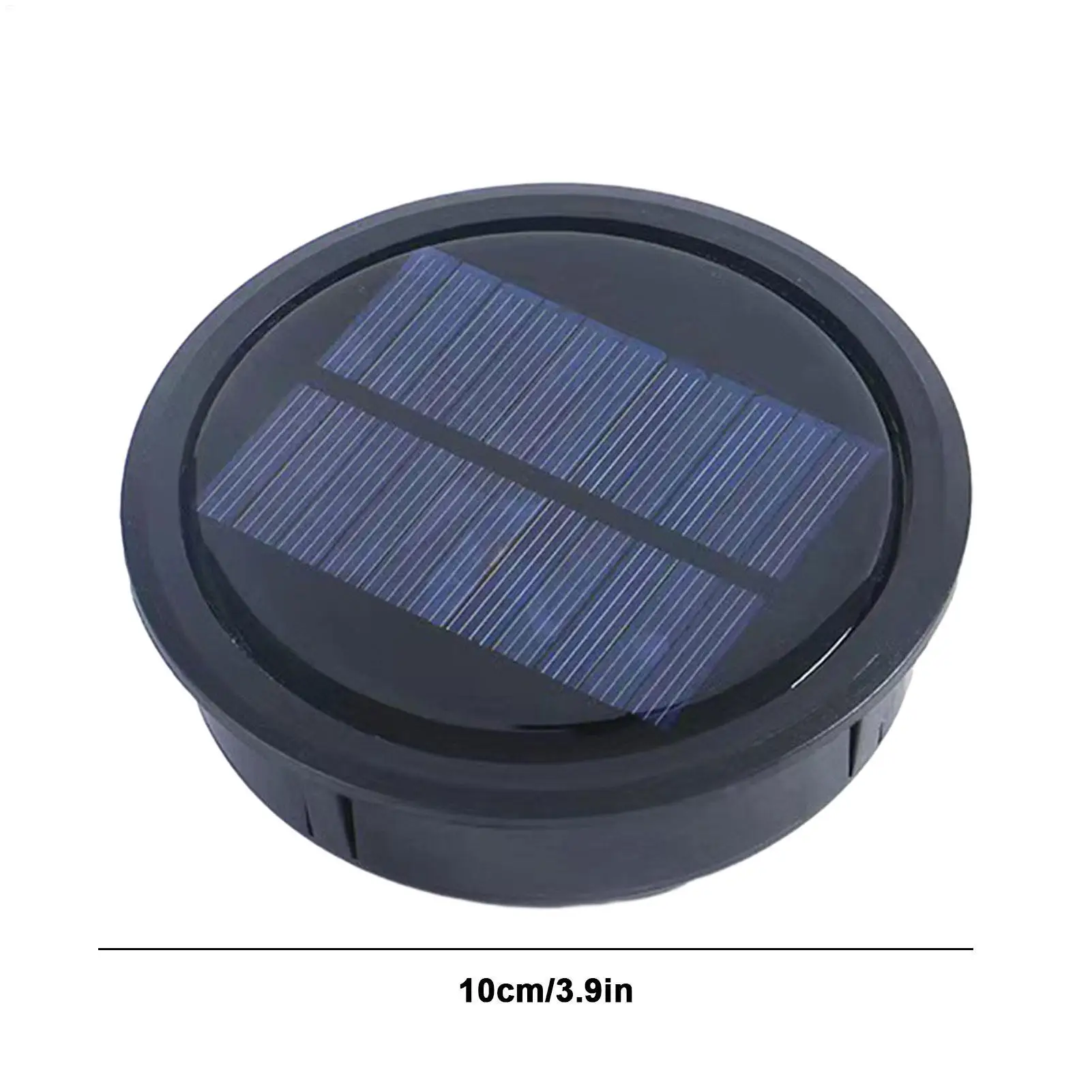 Solar Panel with LED Lantern Light Lid Solar Lights Top Replacement Part for Outdoor Hanging Lanterns DIY Table Lights Decor