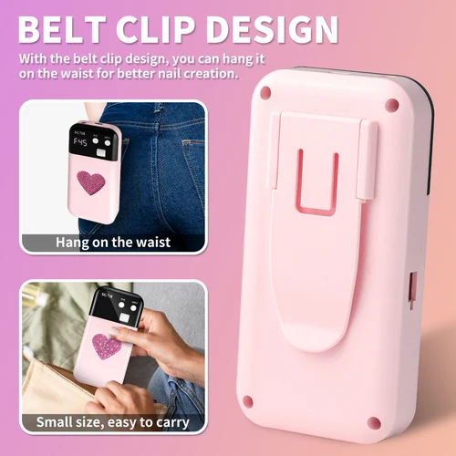 Imagen 2 del producto LIMEGIRL-taladro eléctrico para uñas, lima de uñas recargable de poco ruido, esmalte de uñas profesional para herramientas de salón de manicura, 45000RPM