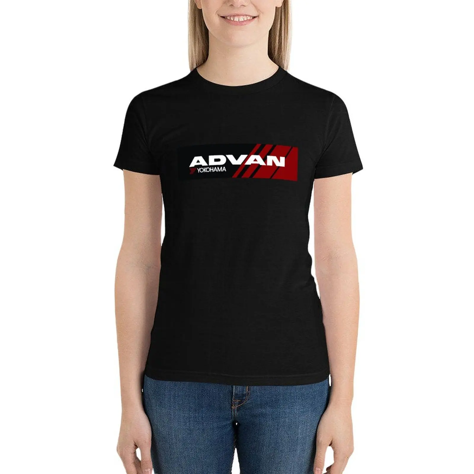 

ADVAN T-Shirt Aesthetic clothing graphics Summer Women's clothing