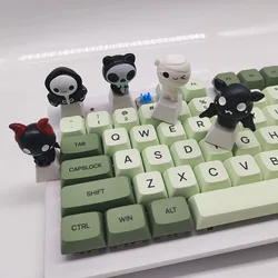 기계식 키보드 캡용 키보드 키 액세서리, 카와이 애니메이션 체리 Mx Esc 커스텀 장인 DIY 3 차원 키캡