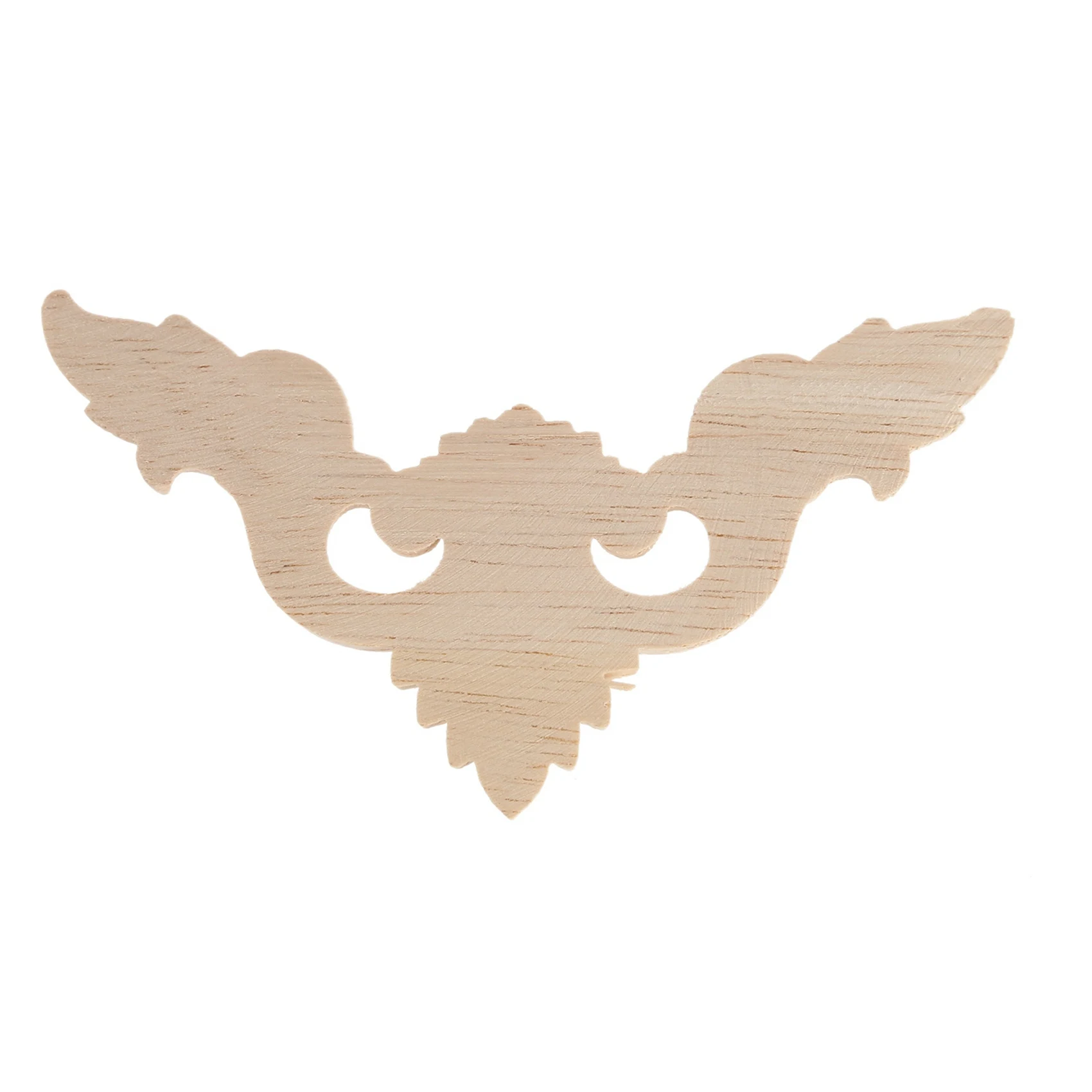 

ABYN-20Pcs 8 X 8Cm Wood Carved Corner Onlay Furniture Home Decorations Unpainted Applique