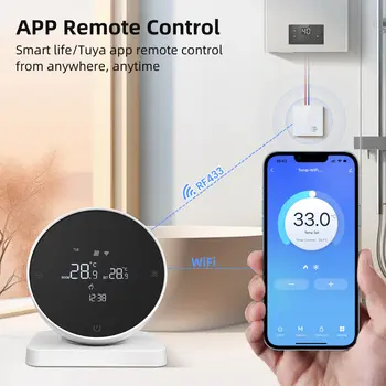 AVATTO Tuya WiFi chytrý termostat, bezdrátový RF přijímač, regulátor teploty, pro vodní plynový kotel, podpora Alexa Google Home 10 nejlepší prodej univerzální nábytkové kování - №9
