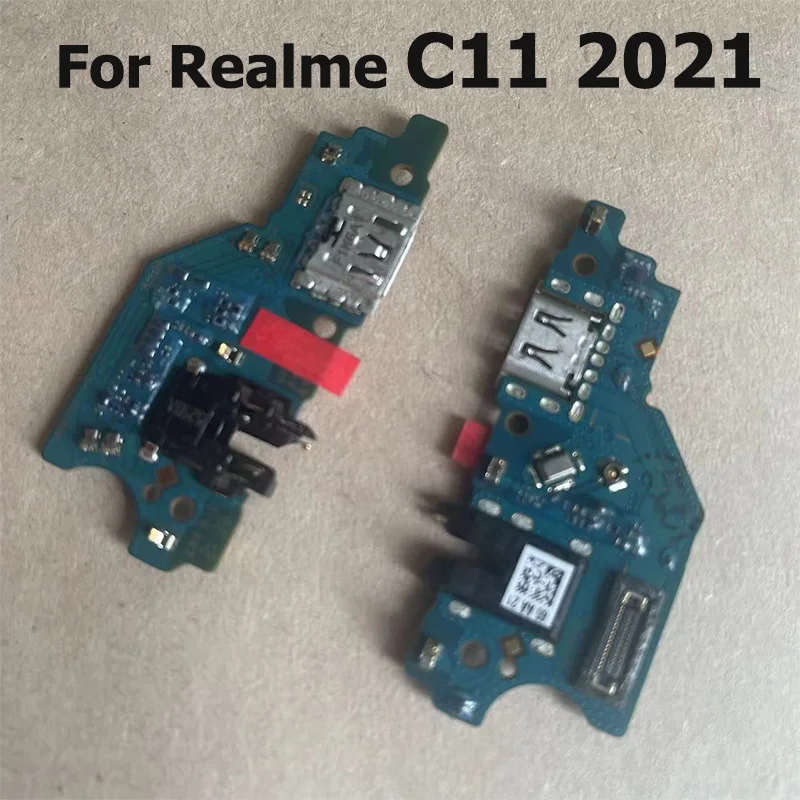 

For Realme C11 2021 USB Charging Dock Port Mic Microphone Connector Board Flex Cable Repair Parts RMX3231