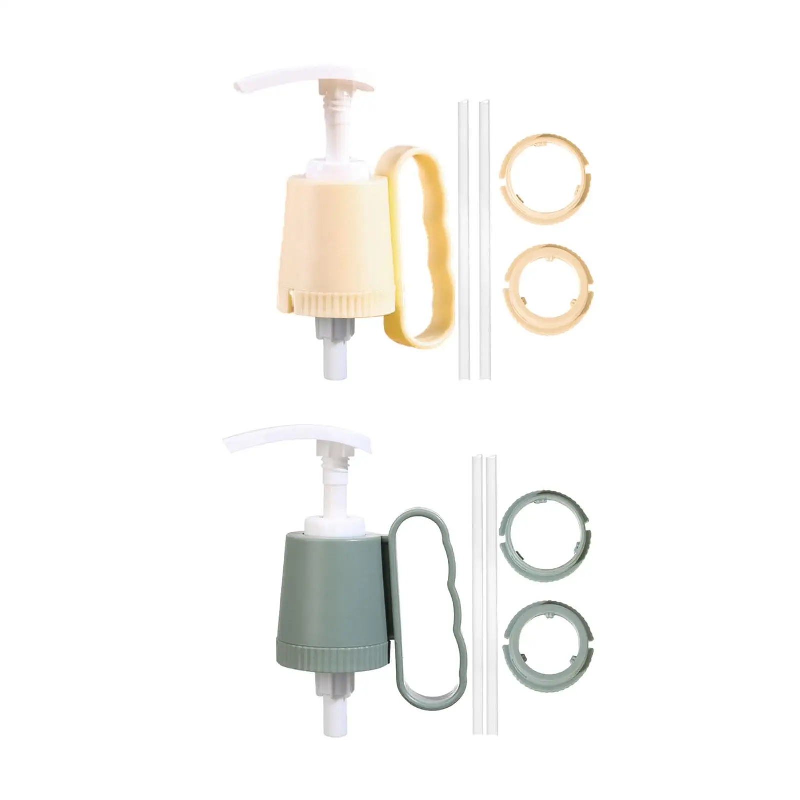 Syrup Dispenser Hand Press Type Leakproof Universal Condiment Bottle Pump Head