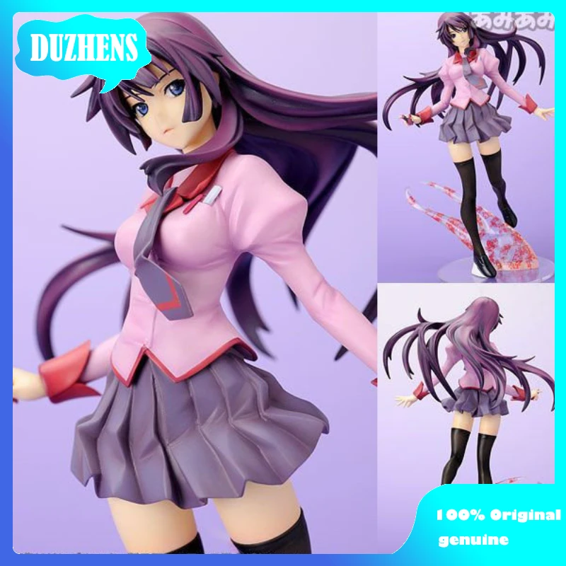 Bakemonogatari Senjougahara Hitagi Standing posture 21.5cm PVC Action Figure Anime Figure Model Toys Figure Collection Doll Gift