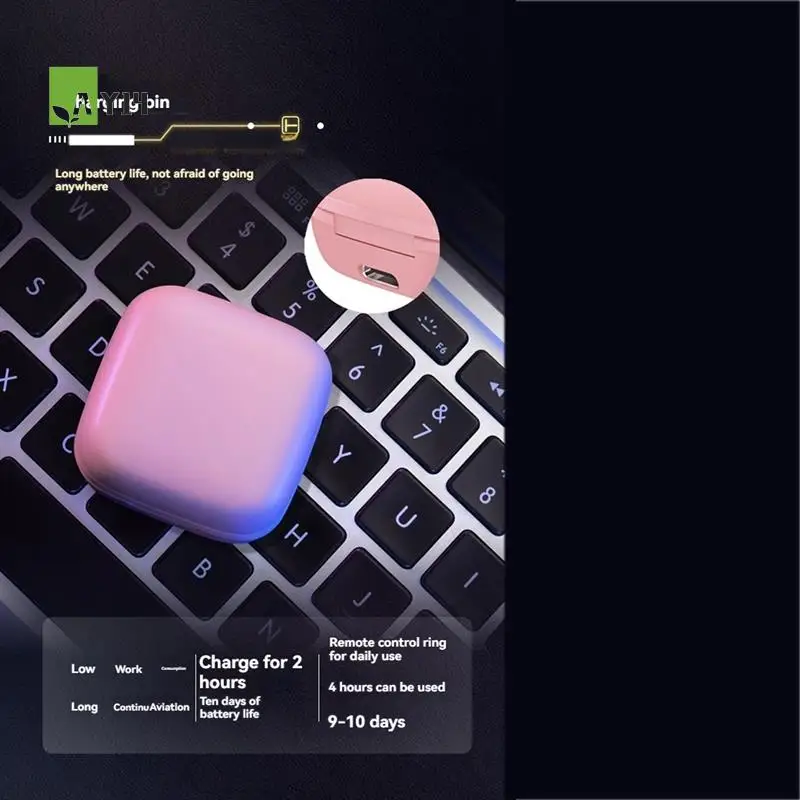 AY14 -Bluetooth Remote Page Turner Fingertip Video Controller - Remote Control Scrolling Accessory