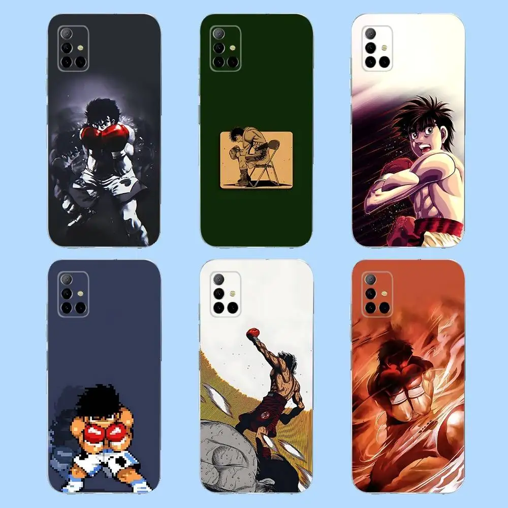 

H-Hajime no I-Ippo Anime Phone Case For Samsung S 23,22,10,9,8 A 71,52,51,30,21S,12 PIus,E,Lite Note20 Ultra Clear Soft