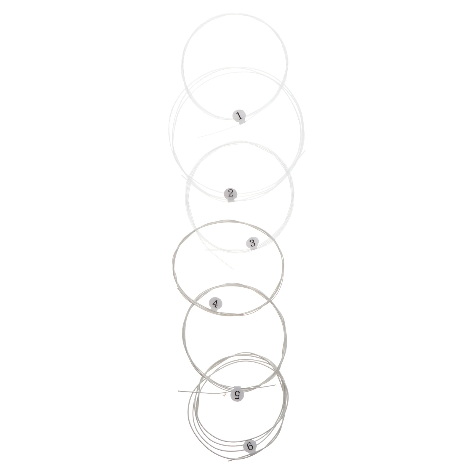 

6Pcs Foldable Nylon Strings For Classical Guitars Professional Replacement Guitar Accessories For Music Lovers