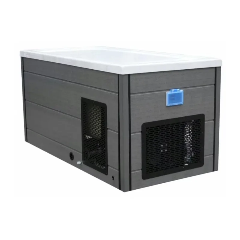 American Acrylic Ice Bath Spa Compressor Chiller Hot and Cold Athlete Massage Tub for Hotel Outdoor Bedroom Cold Plugne