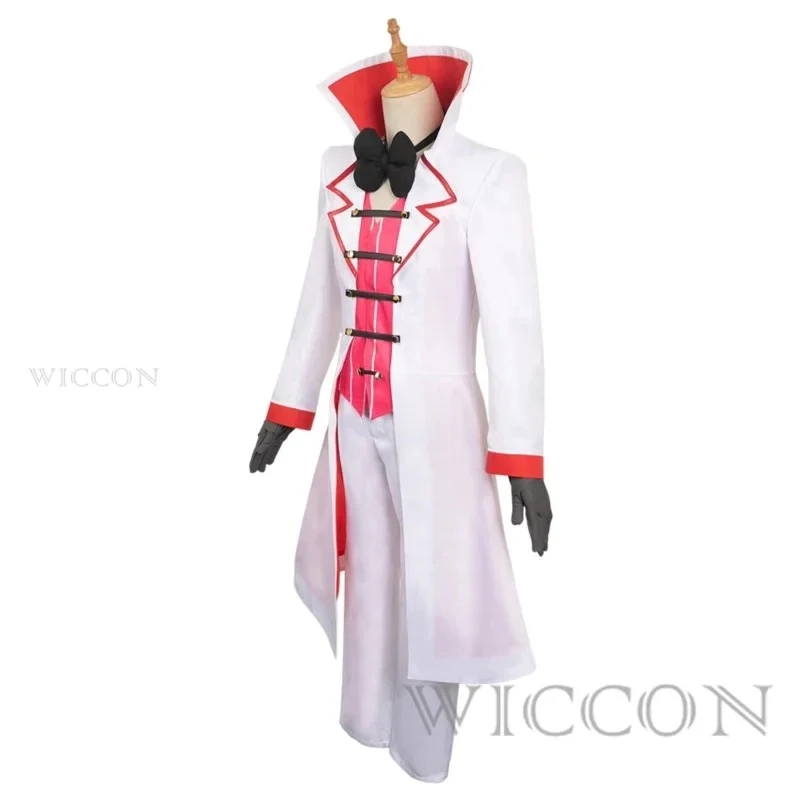 

☆SunlCos Lucifer Morning Star Costume Hazbin Cosplay Hotel Men Fancy Outfit Halloween Carnival Costumes Uniform Suit Co☆