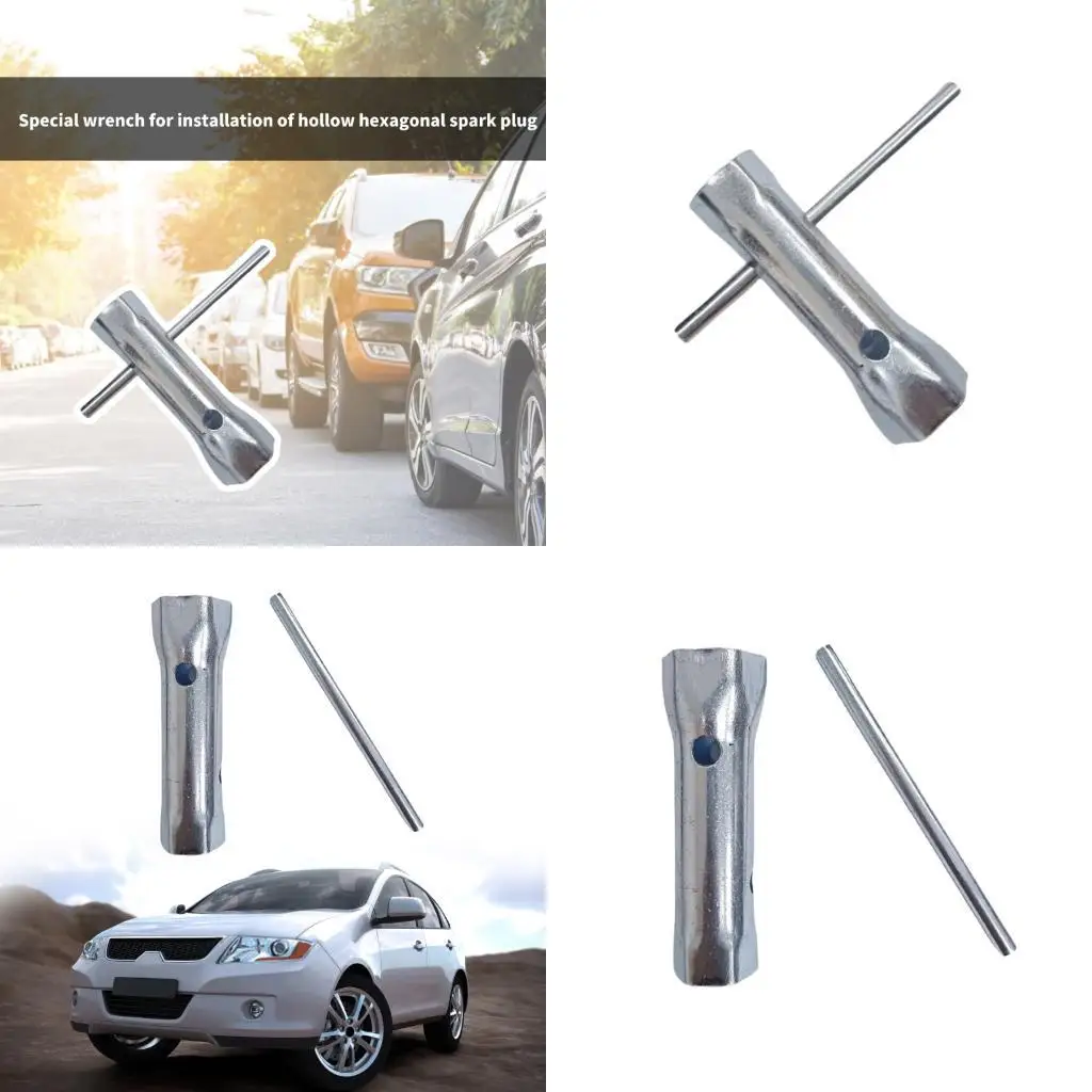 

31BC Plugs Socket Wrench 21mm/26mm Tap Backnut Spanner Removal Tool Car Motorcycle Repair Tool
