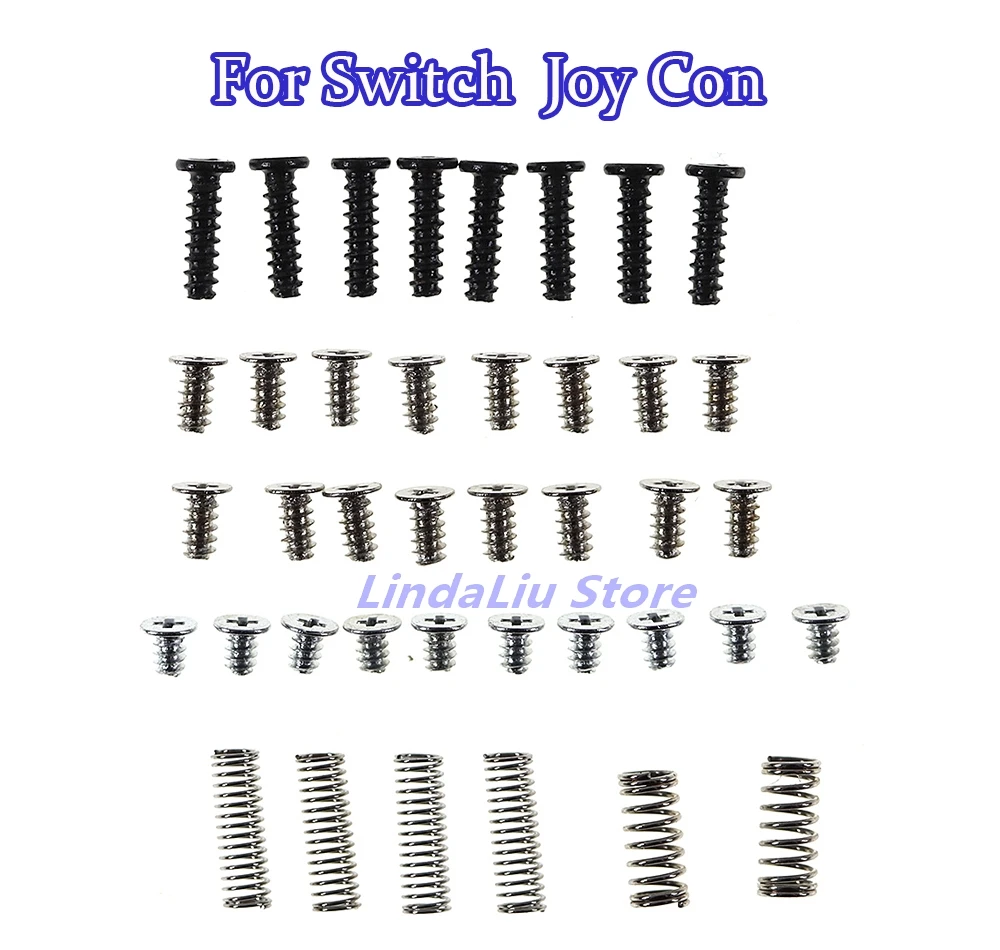 1set Full Housing Screws For Switch NS Lite Oled Pro Full Set Screws Mount Replacement Kit Game Accessories