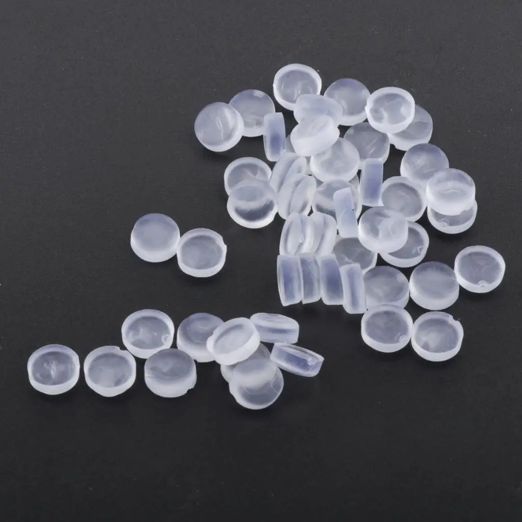 50pcs Trombone Trumpet Parts Spit Valve Cork Pads Tools Accessory