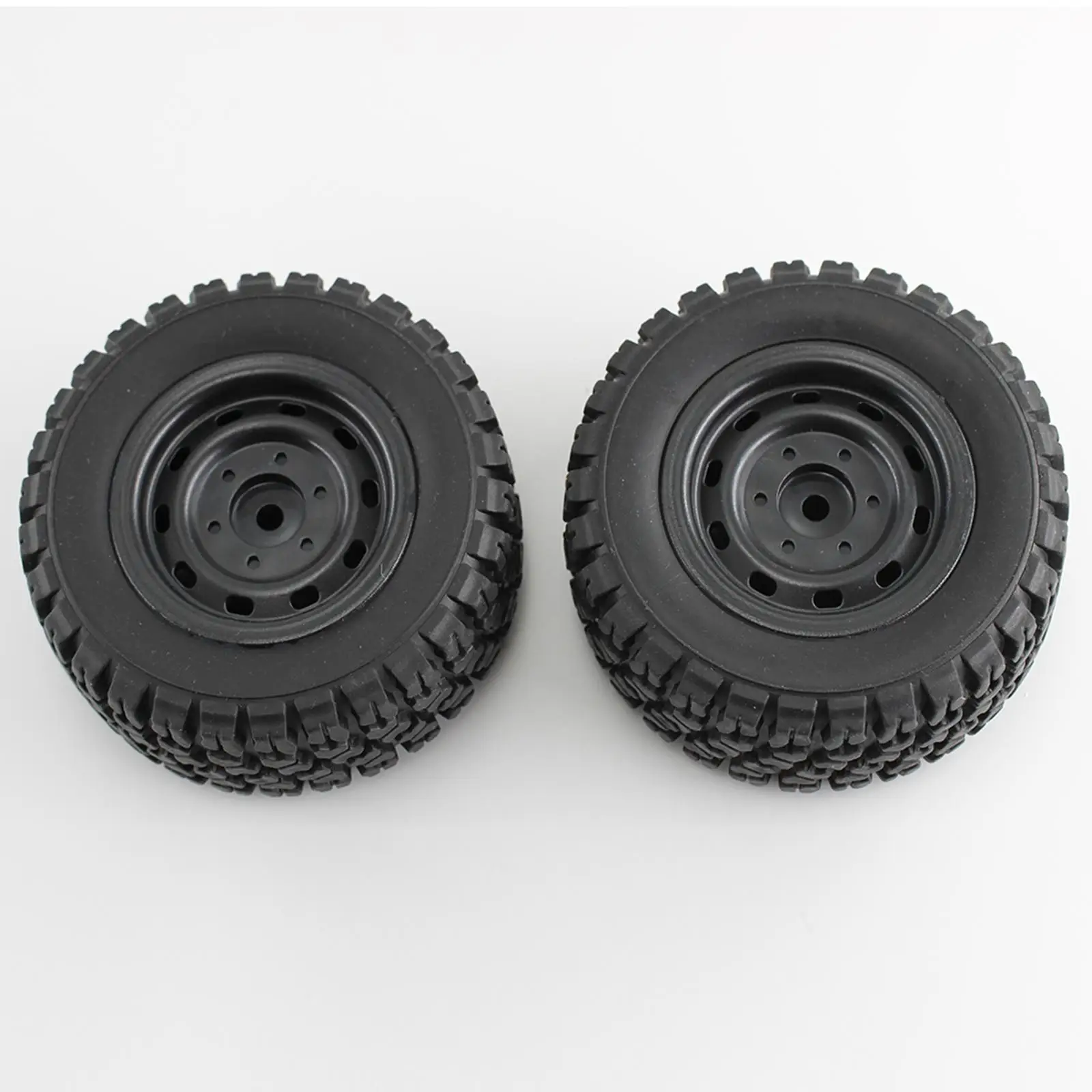 

2x 1/16 RC Car Tires 6035 Rubber Wheels RC Upgrade Parts Replace Parts for 16103