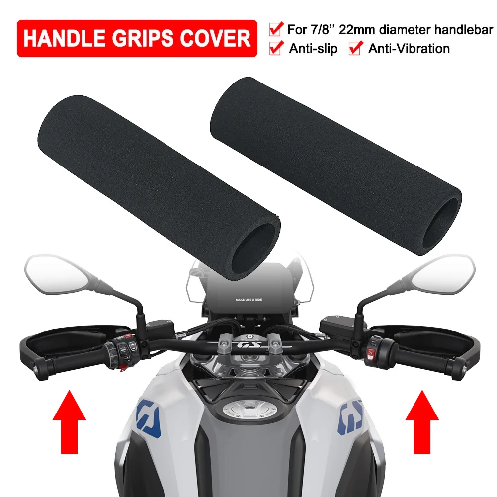 

Anti-Vibration 22mm Handle Grips Cover For BMW R1300GS 2024 R 1300 GS R1200GS R1250GS Adventure Motorcycle Handlebar Cuffs Cover