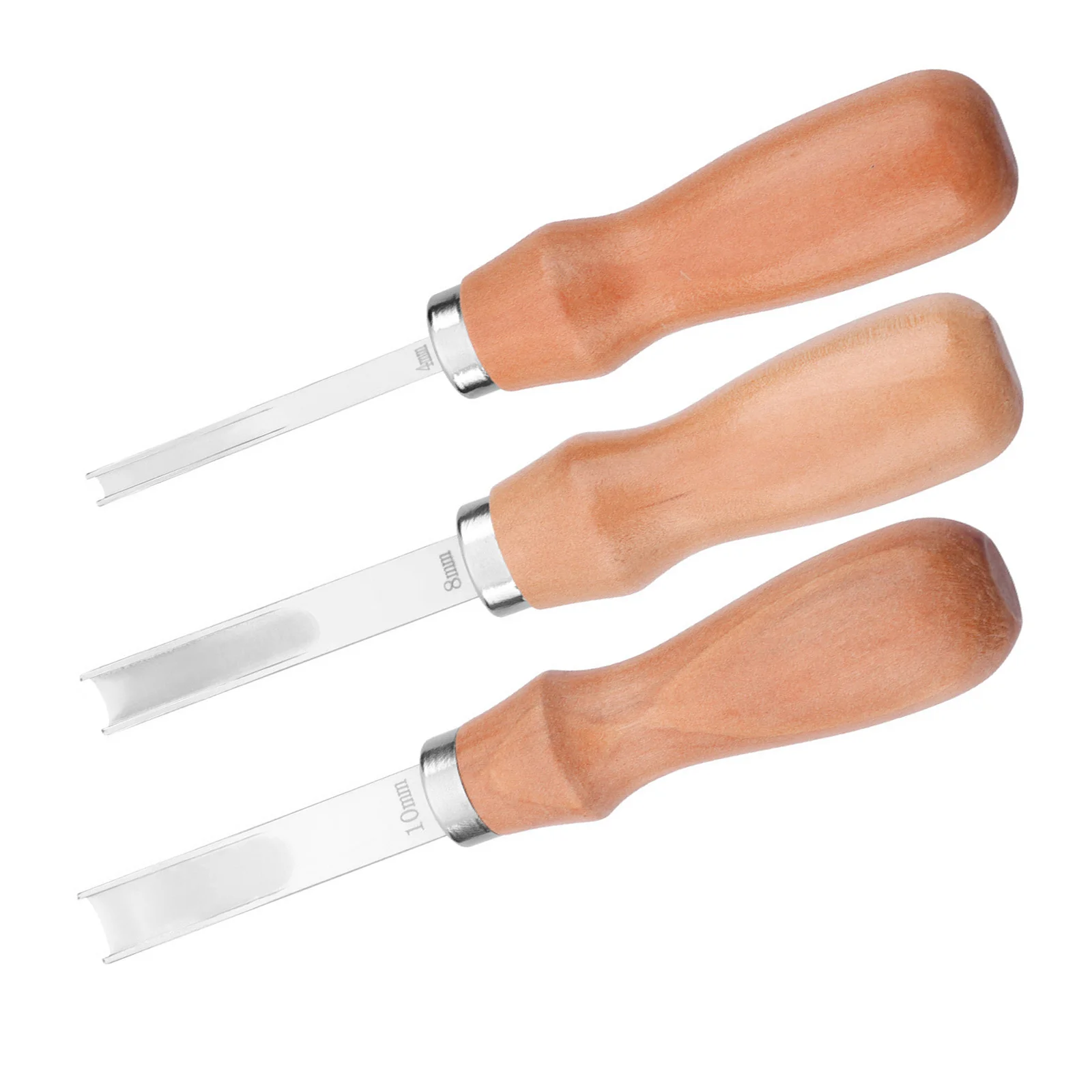 

3Pcs Wide Edge Skiving Bevelers Tool Manual Skiving Knife DIY Leathercraft Wallet Making Tools Craft Edge Beveler