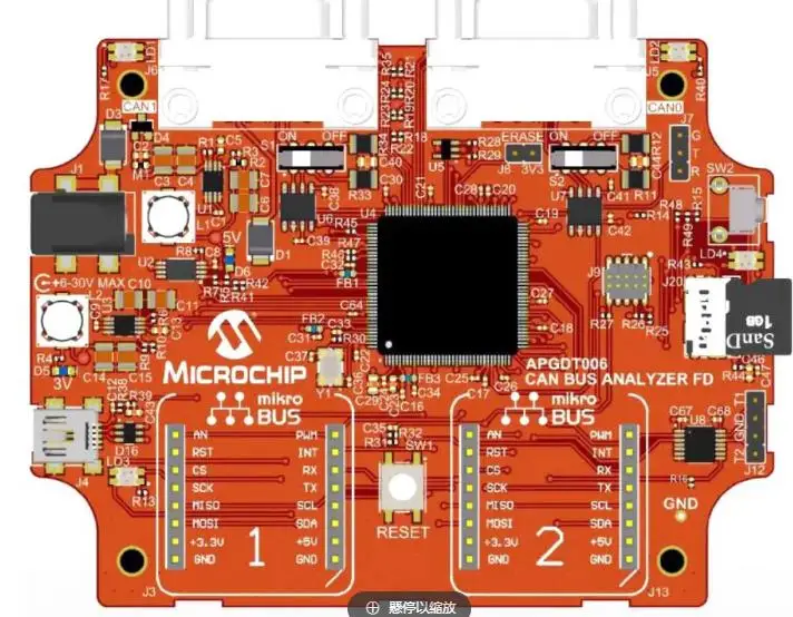 

APGDT006 CAN Bus Analyzer FD Development Tool