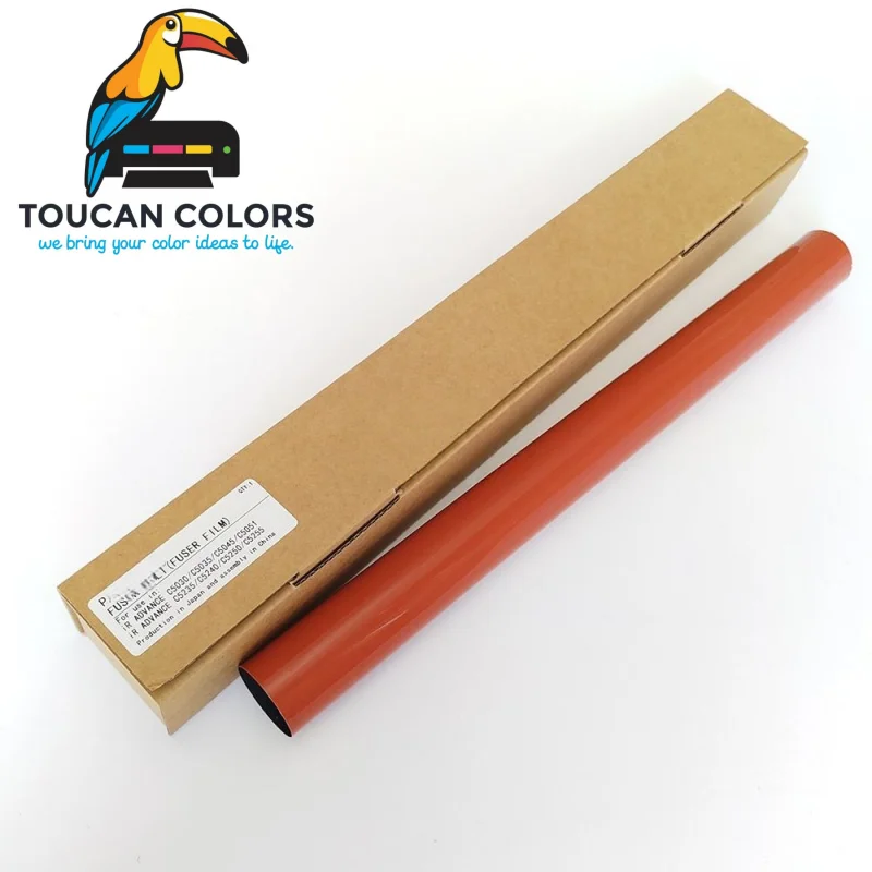 

ToucanPrinterRicoh MPC 2503350355036003MPC3503MPC4503IMC4500IMC6003MPC6003 Red Metal FuserBelt FixingFilm Sleeve Copier Parts
