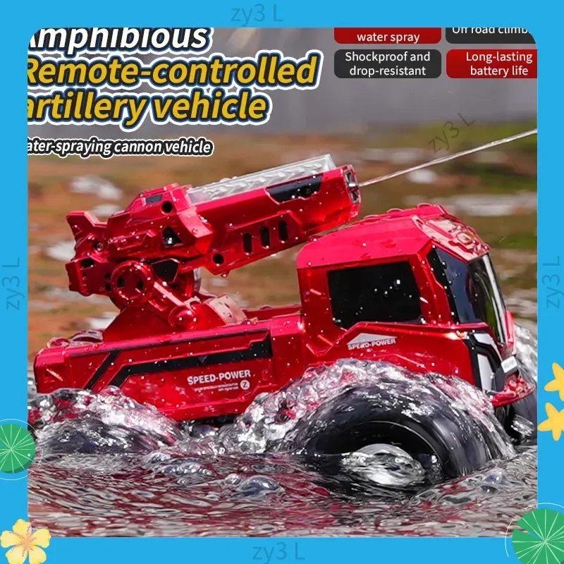 

В наличии внедорожный автомобиль с дистанционным управлением-амфибией и полным приводом, вместимость с запуском водяных путей, многопользовательской соревновательной промышленностью.