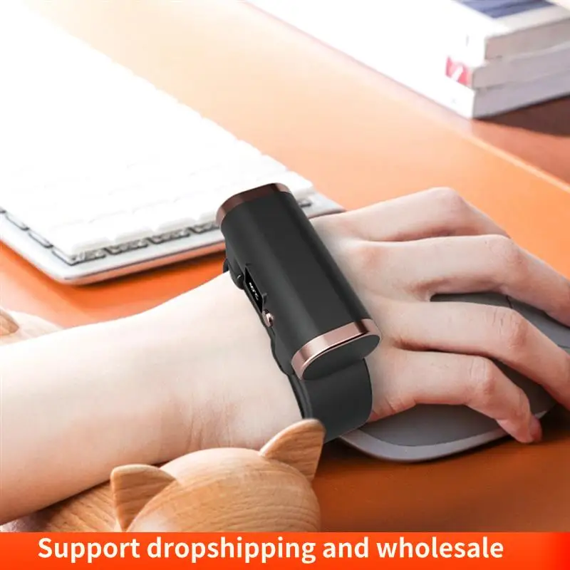 AA86 มืออุ่นสร้อยข้อมือฤดูหนาวมืออุ่นกระเป๋าเดินทางความร้อนอย่างรวดเร็ว USB ชาร์จในครัวเรือนกลางแจ้ง Handy WARM-E ทนทาน