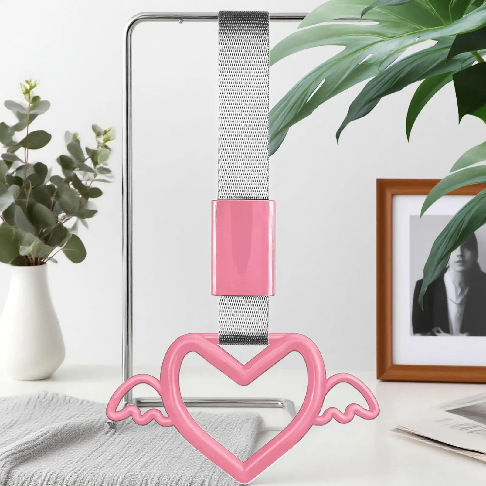 

Кольцо-ручка в форме сердца, предупреждающие ручки заднего бампера, кольцо для автомобилей, внутреннее внешнее украшение, автомобильный аксессуар для автобуса