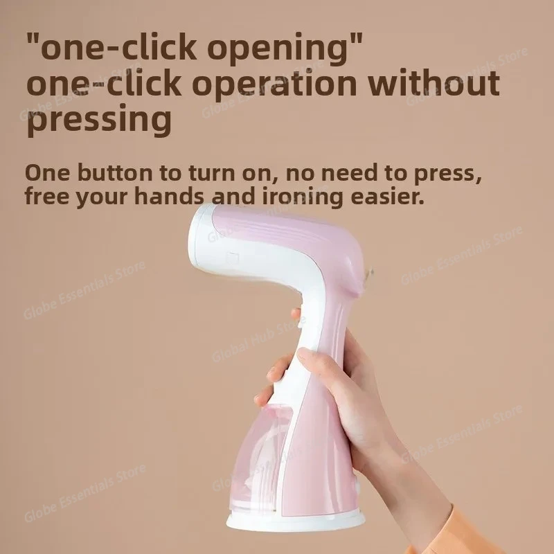 

1500 Вт отпариватель для одежды, портативный пароочиститель, 300 мл, домашний электрический подвесной отпариватель для удаления клещей, ручной отпариватель для одежды