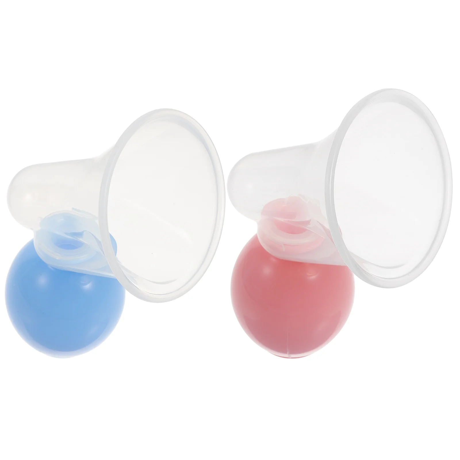 

2 Sets Breastfeeding Sucker Hand Pump Milk Expression Simple Supplies Storage Manual Pumps Quiet Practical Maternal Child